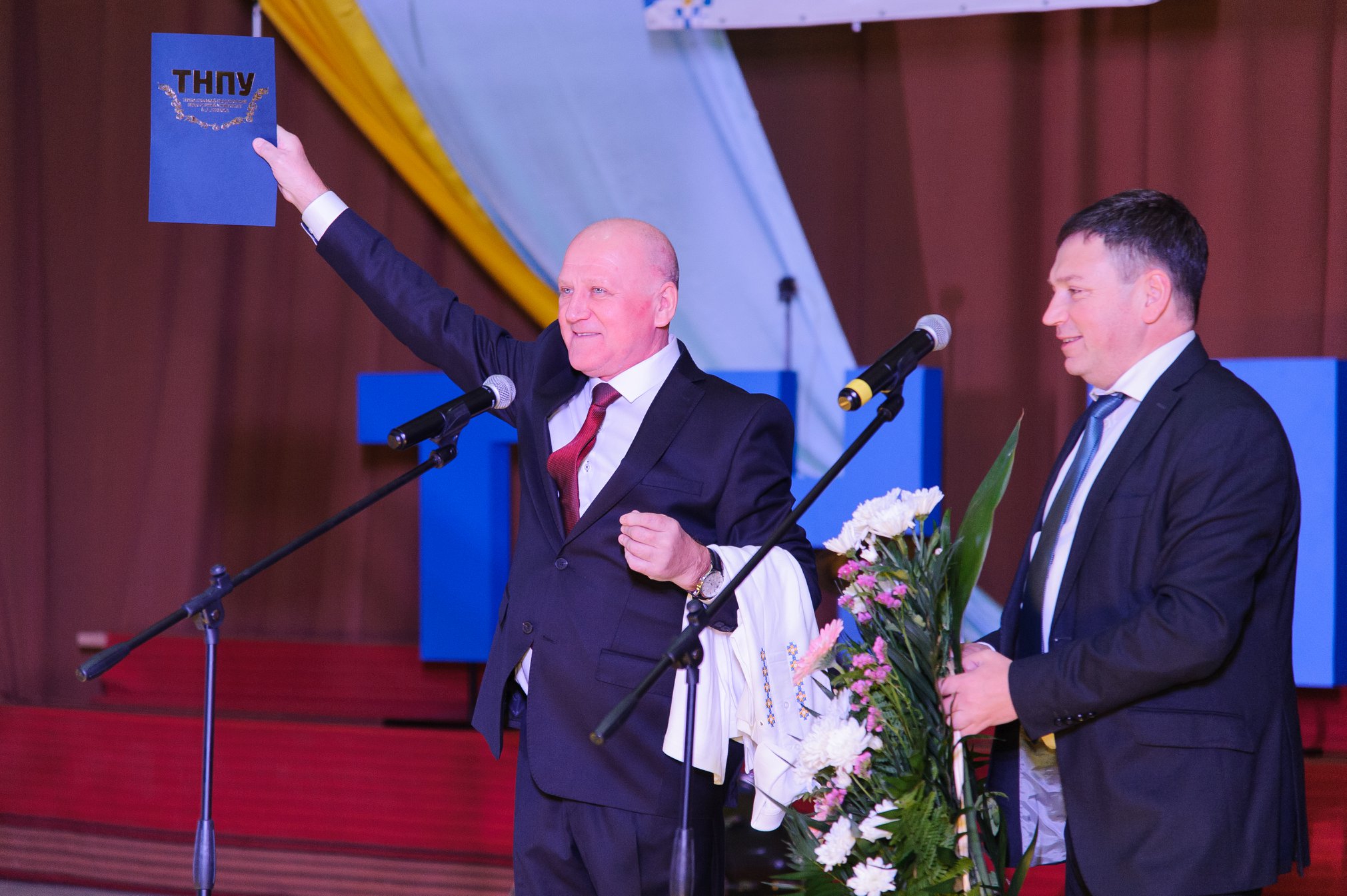 Вітання від ректора Тернопільського національного педагогічного університету імені Володимира Гнатюка, професора Богдана Богдановича Буяка